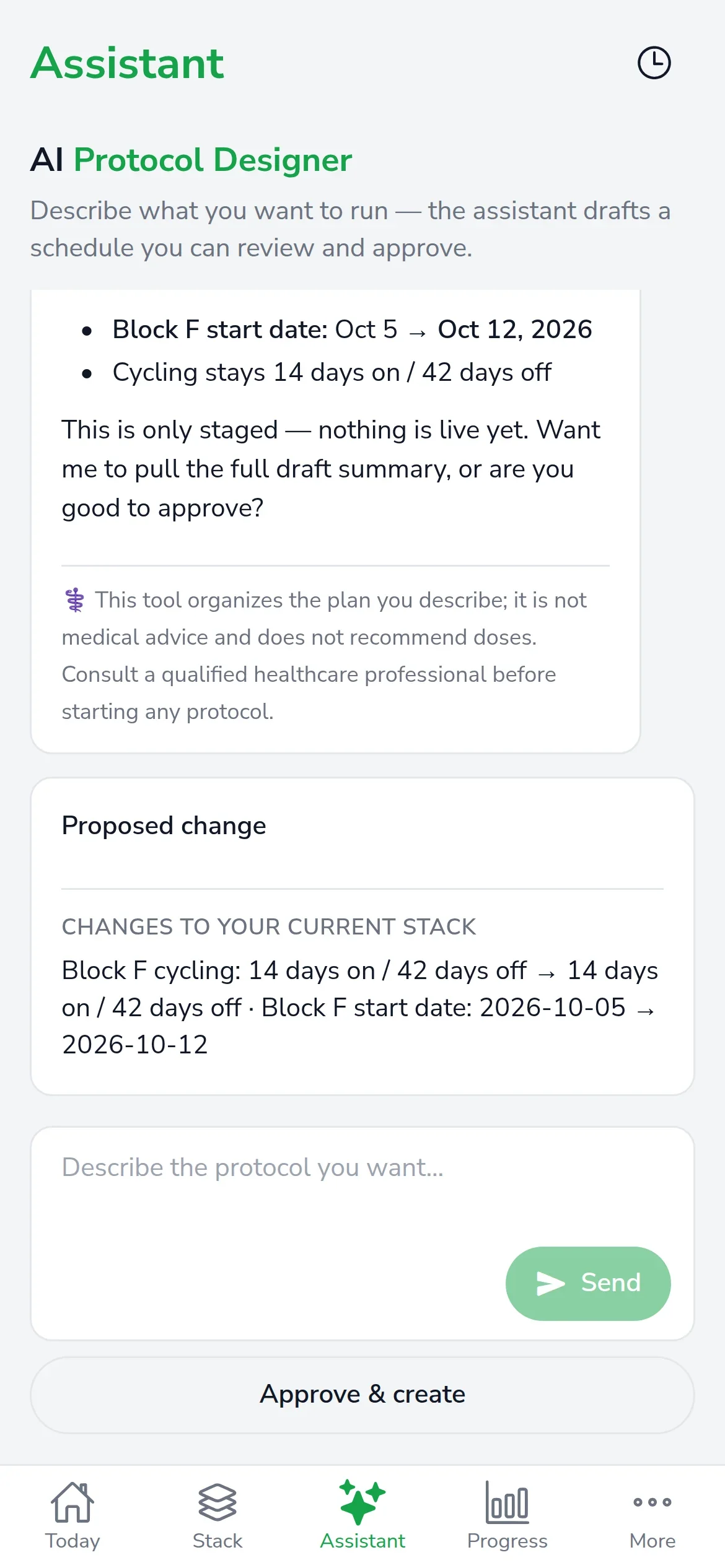 Proposed change, waiting for approval